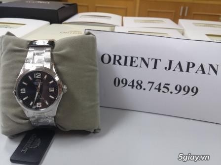 Đồng hồ Orient made in Japan, xách tay Nhật Bản, mới 100% nguyên seal nguyên tag, full hộp sách. - 8