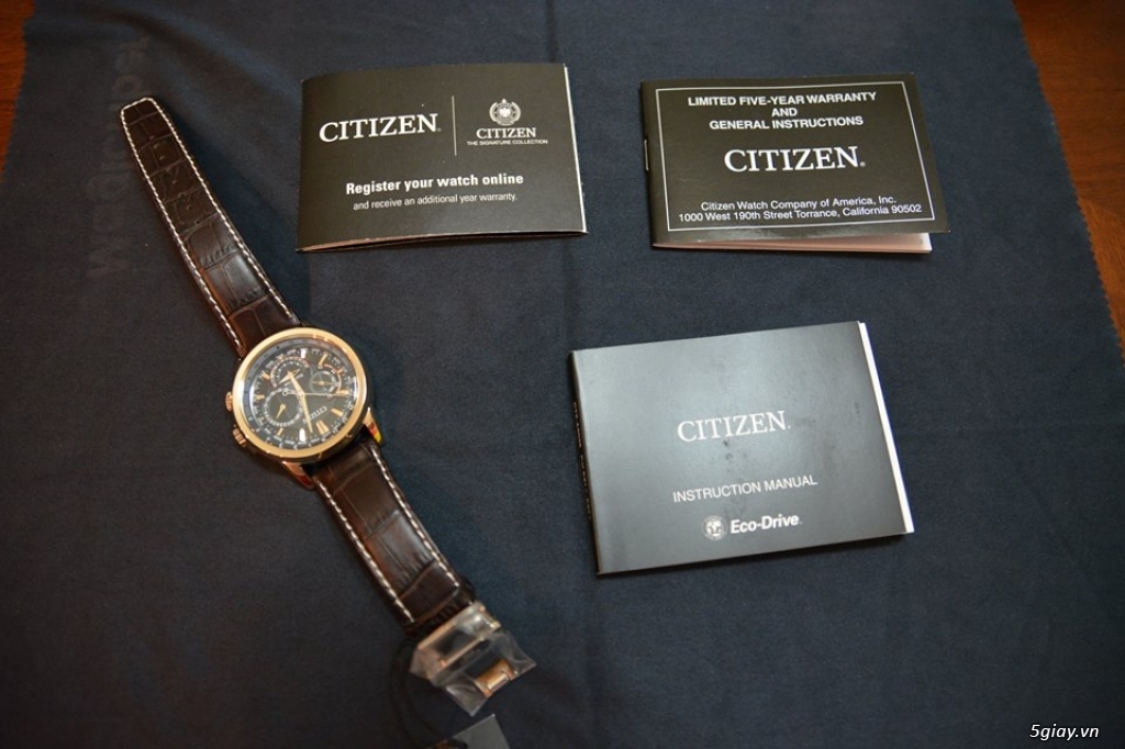[JINWATCHES.COM] Chuyên đồng hồ chính hãng bảo hành quốc tế từ USA - Citizen, Armani, Burberry... - 3