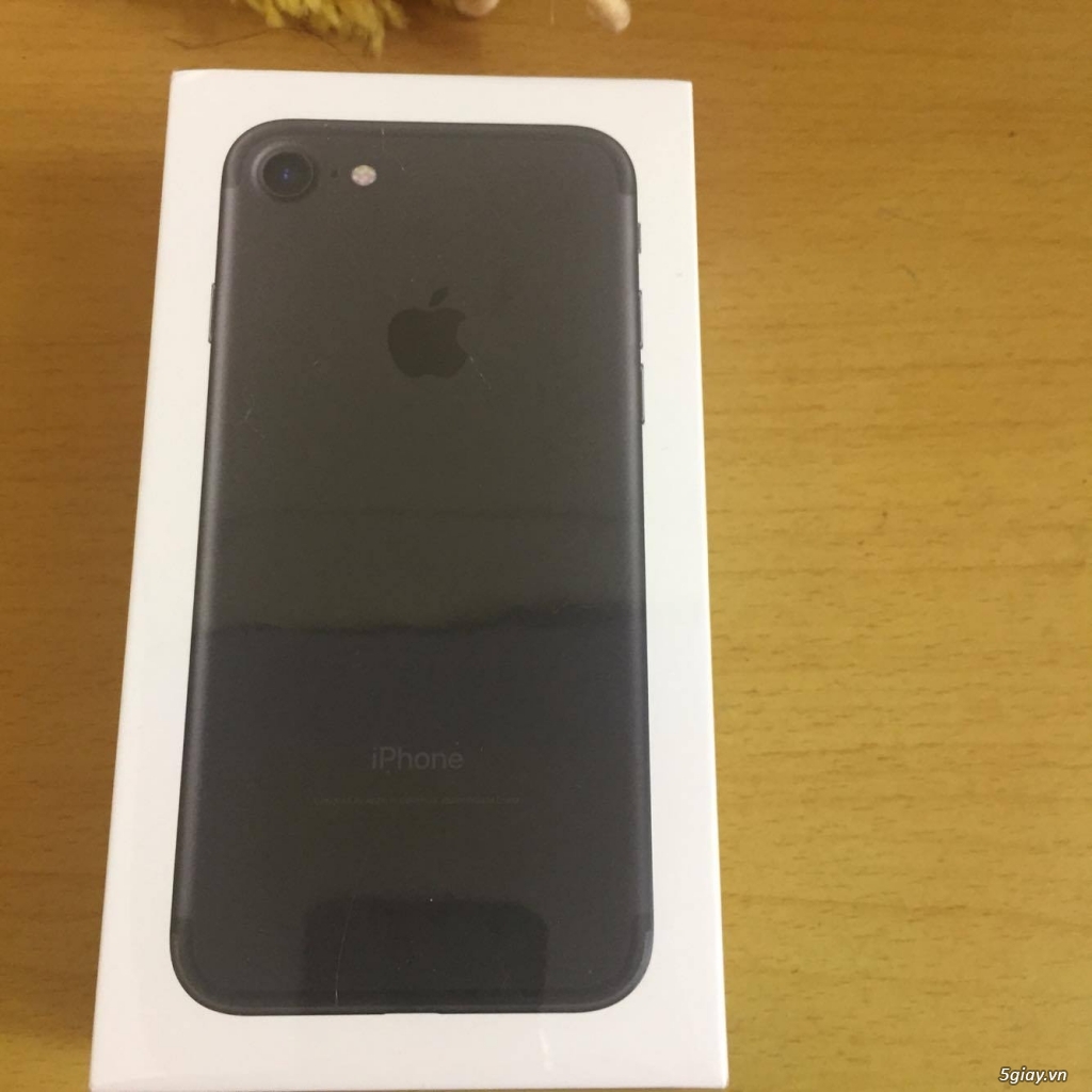 Iphone 7-265Gb màu đen nhám, new, hàng Úc (còn seal, có hóa đơn để bảo hành) - 1
