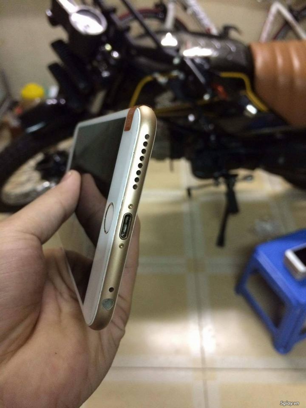 Iphone 6 plus gold 16gb Bao Zin 1 tỷ %, máy cực đẹp, full hình thật. - 2