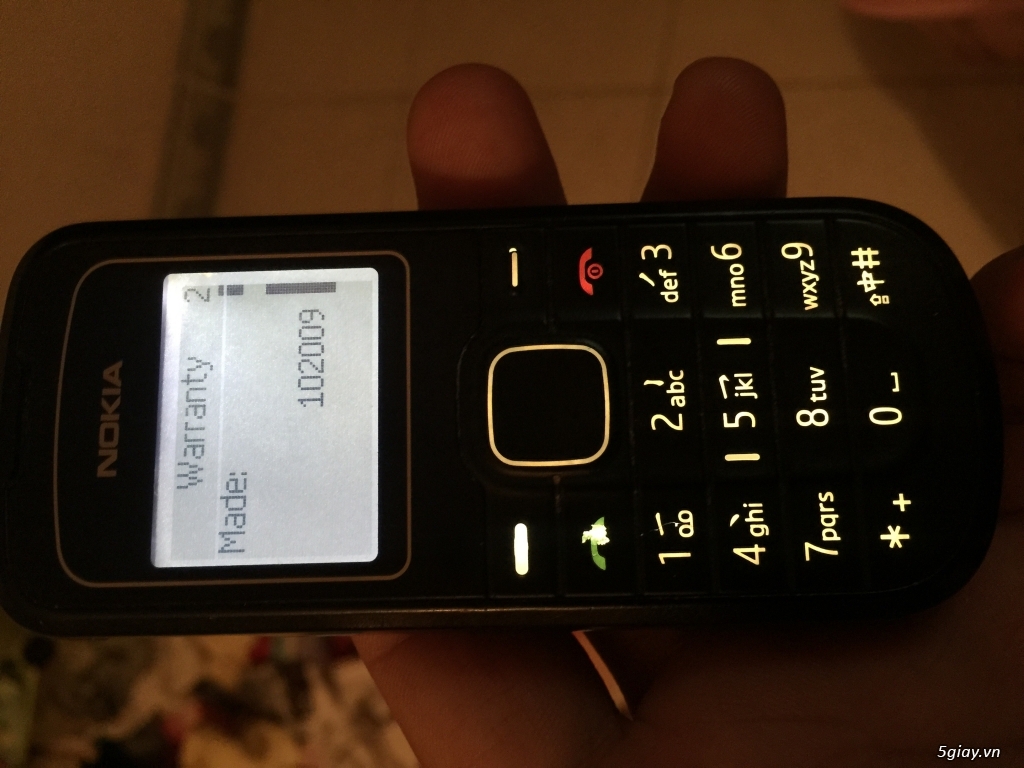 Hỏi về Nokia 1202 made 022009 mang ra tiệm reset lại thành 002003?