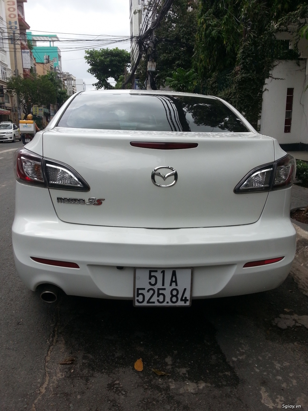 Bán Mazda 3 1.6 AT 2013 màu trắng số tự động xe còn rất đẹp - 4