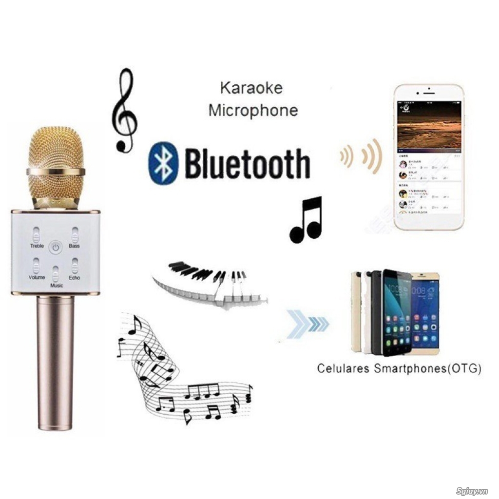 Micro Karaoke 3 Trong 1 Tuxun K068 + Tuxun Q7 - 1