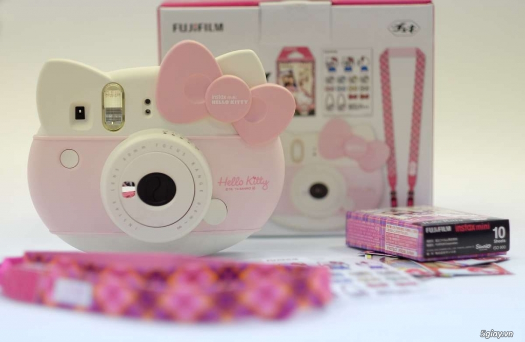 Máy chụp ảnh in hình ngay fujifilm instax hello kitty - 1