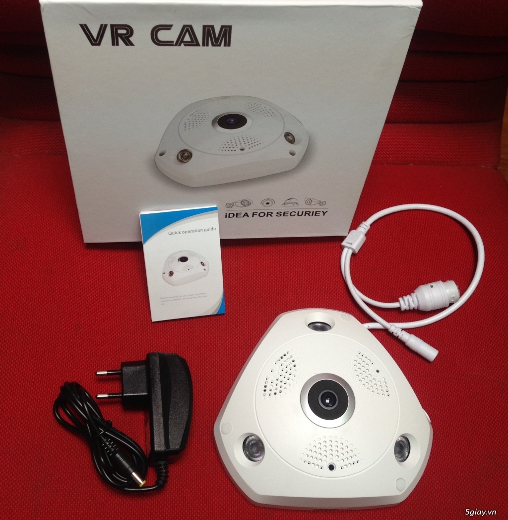 Camera IP-VR 360 Công Nghệ Thực Tế Ảo Tích Hợp Trên Camera - 3