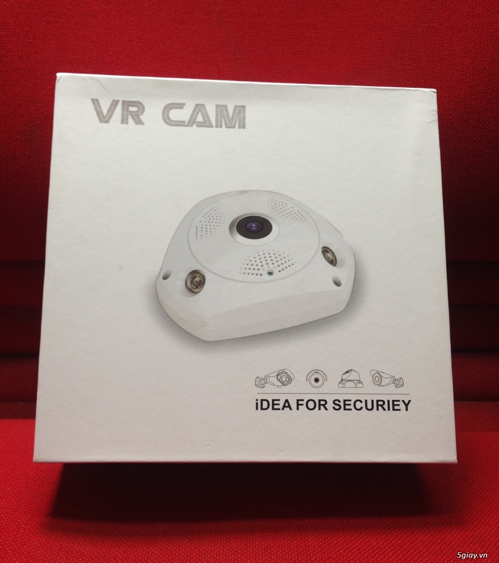 Camera IP-VR 360 Công Nghệ Thực Tế Ảo Tích Hợp Trên Camera - 1