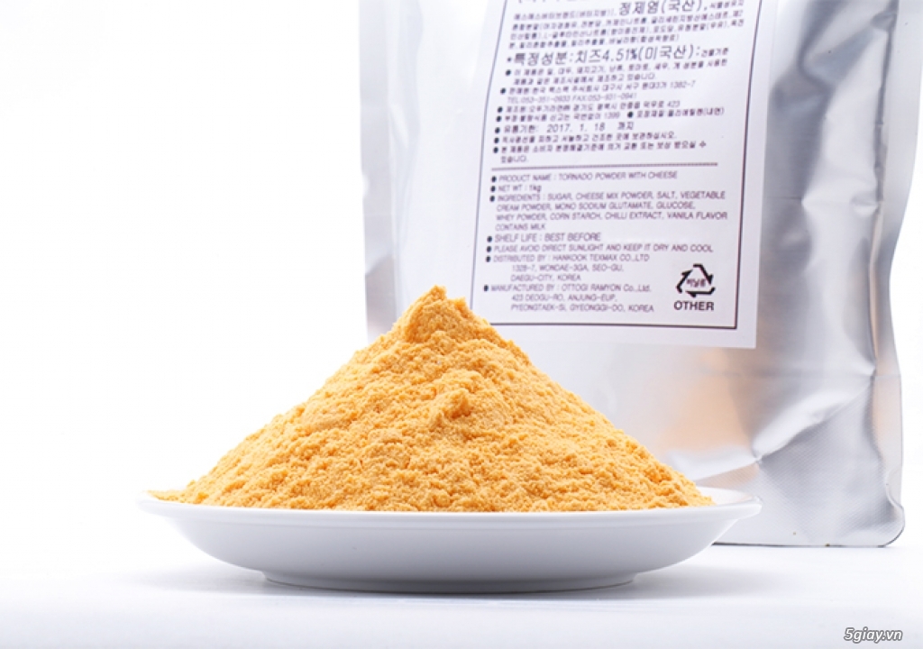Bột phô mai Hàn Quốc, bột xí muội Thái Lan đảm bảo chất lượng 100% - 2