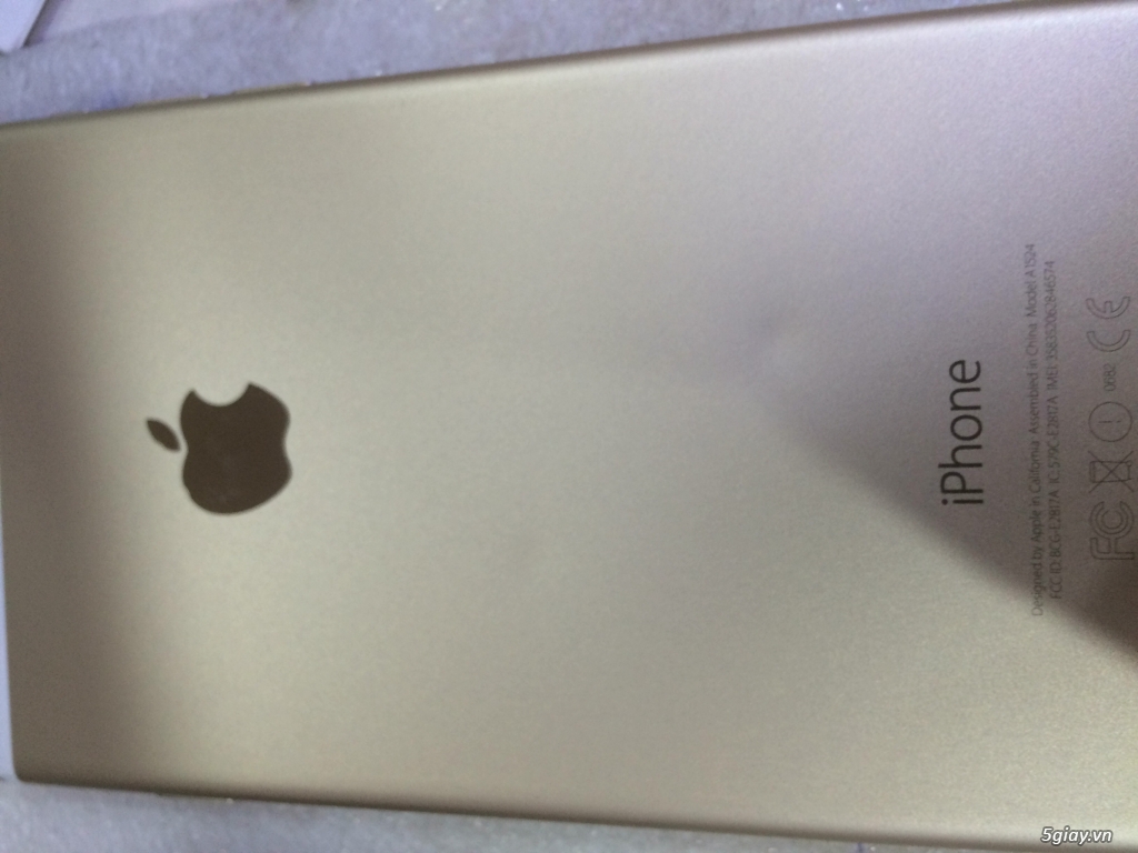 iphone 6plus 64g gold LL/A fullbox nguyen zin - 1