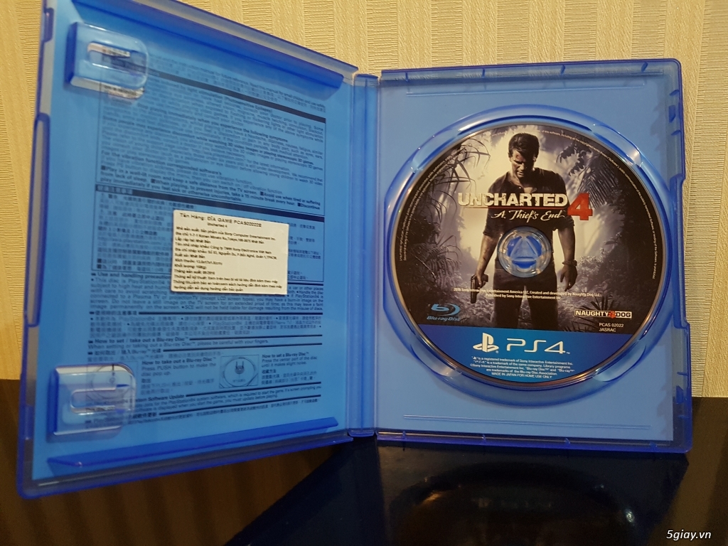 cần bán game Uncharted 4 đĩa Chính hãng SONY - 2