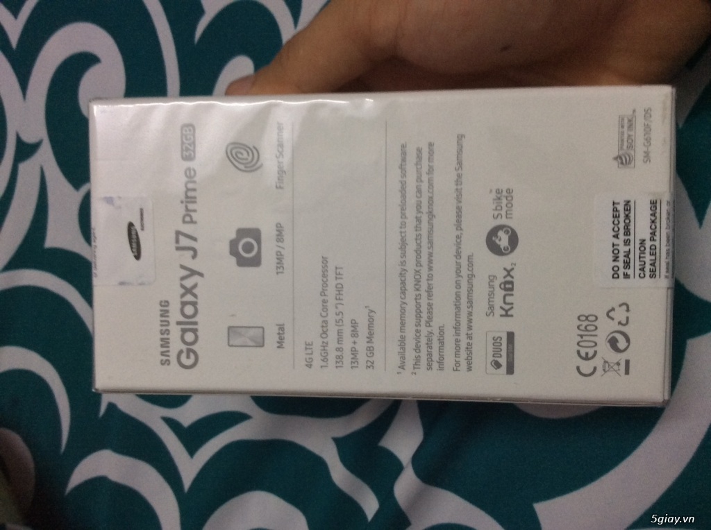 Samsung J7 Prime (SSVN) new fullbox giá rẻ 5tr490