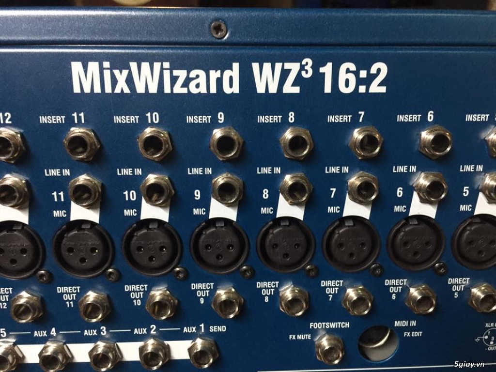 Mixer Allen&Heath MixWizard WZ3 162 Made in UK 5giay