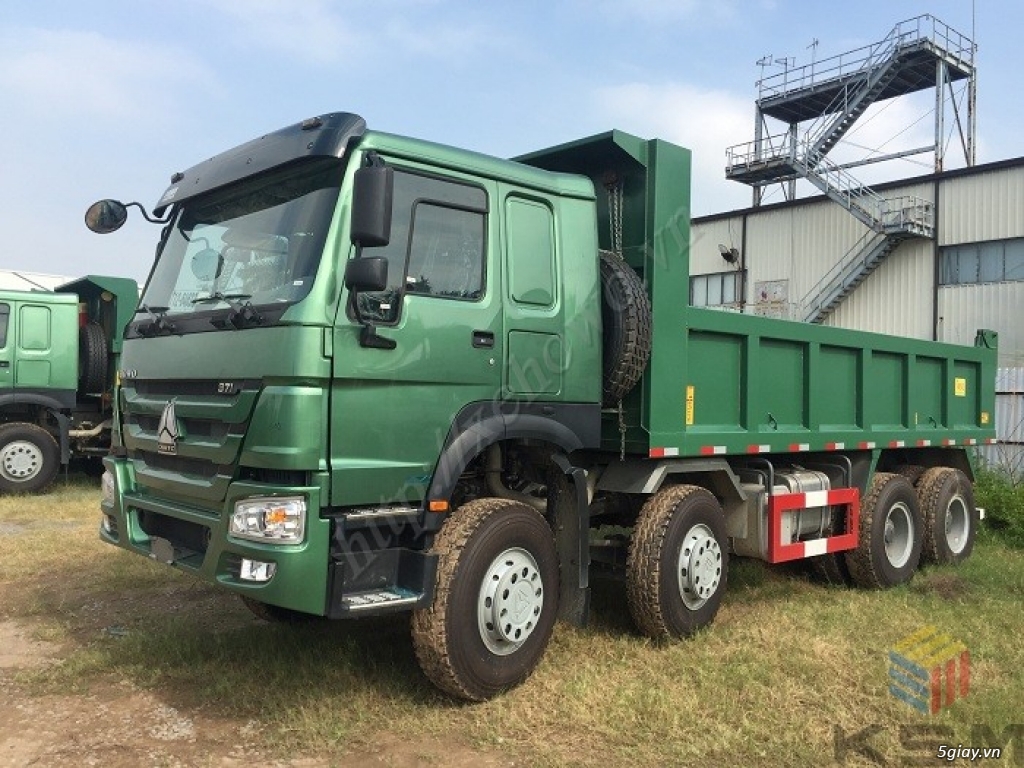 Đại lý bán xe tải howo tại hà nội, xe tải ben 3 chân, 4 chân howo