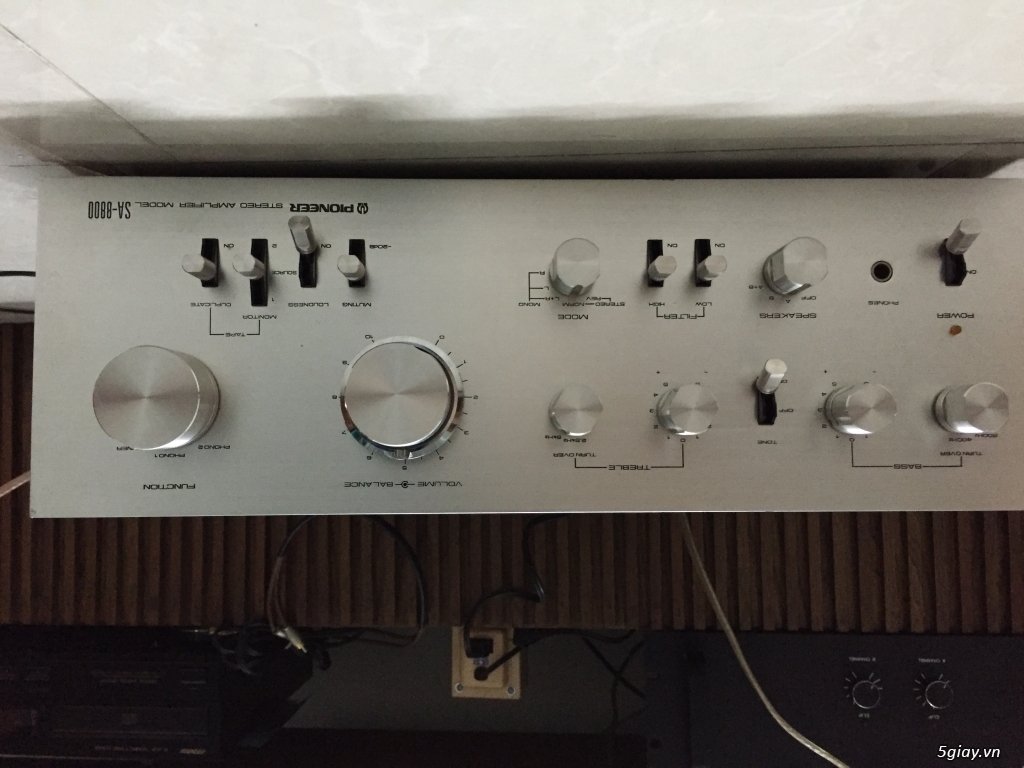 Thanh ly Ampli Pioneer 8800 nguyên bản mới keng - 1