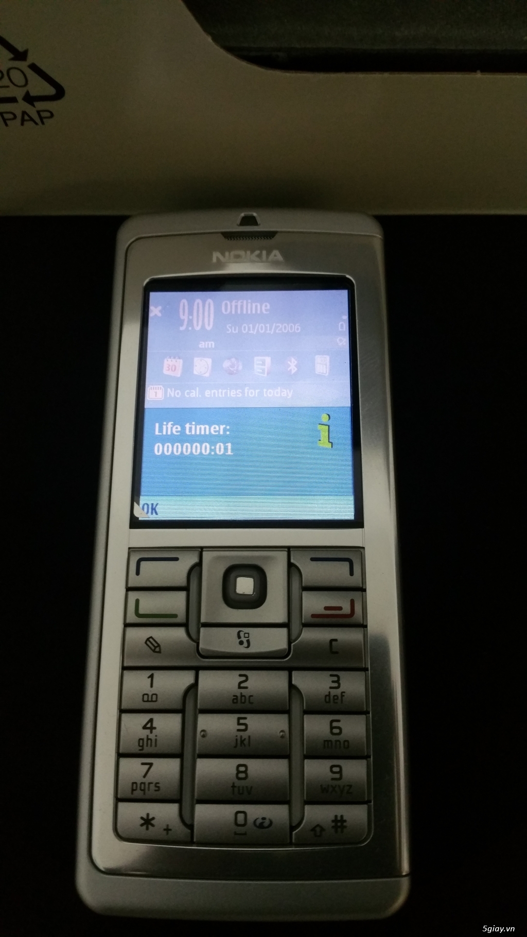 Nokia E60 LIKENEW FULLBOX kèm bao da Krusell mới 100%(Có ảnh thật) - 6