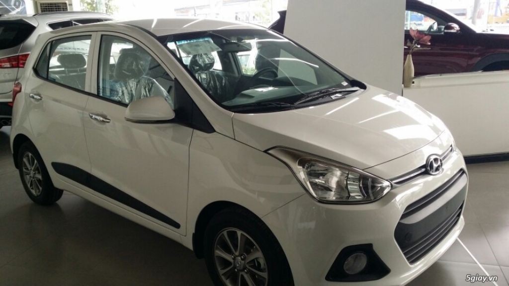 Chỉ với 130 Triệu có thể sở hữu Hyundai Grand I10. Gói Khuyến mãi Cực lớn Giá trị lên đến 20 triệu.