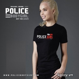 Áo Thun Nữ Police Bodysize Thái Lan Xách Tay Cao Cấp - 2