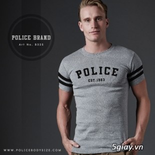 Áo Thun Thái Police Bodysize - Áo Thun Body Thái Cao Cấp - 6