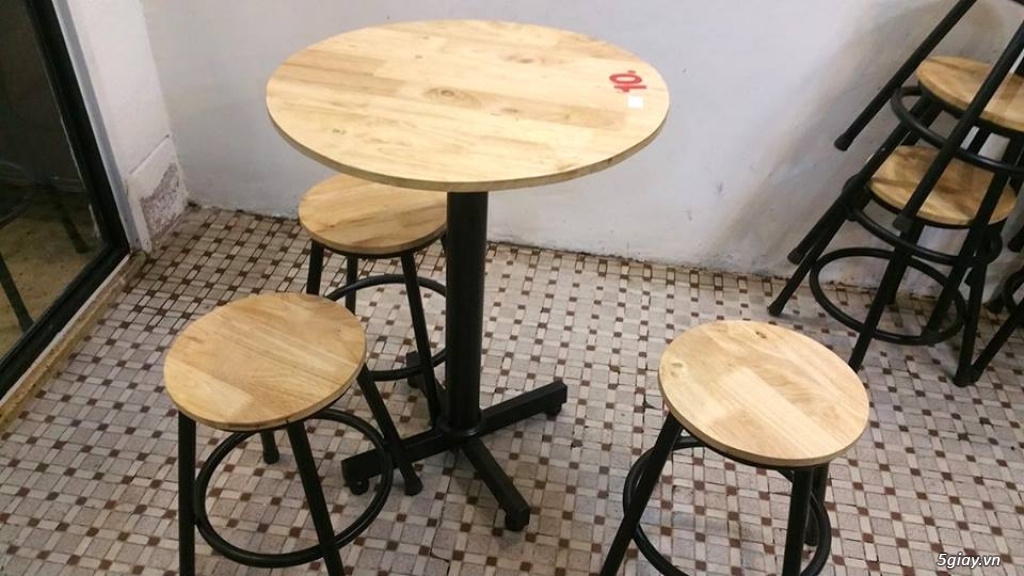 Bàn ghế cafe - Thanh Lý Bàn ghế cafe mới 100% - 2