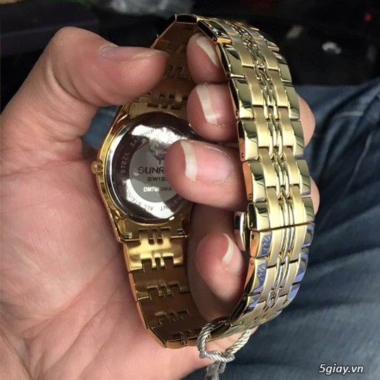 Đồng hồ chính hãng: máy Nhật, chống xước, nước tuyệt đối: tắm, bơi thoải mái - Bảo hành 2 năm - 17