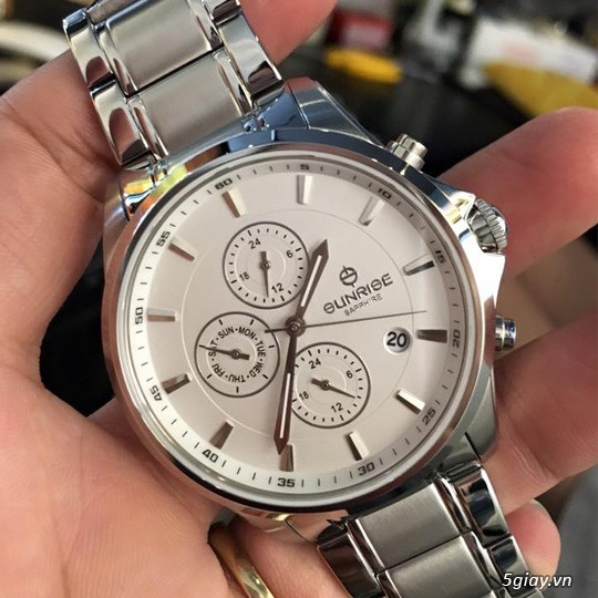 Đồng hồ chính hãng: máy Nhật, chống xước, nước tuyệt đối: tắm, bơi thoải mái - Bảo hành 2 năm - 26