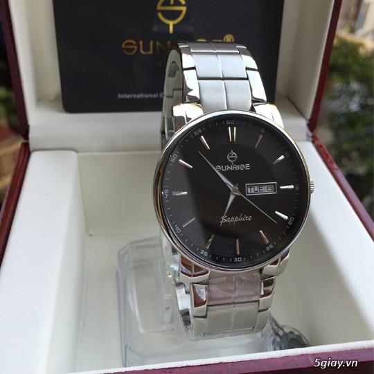 Đồng hồ chính hãng: máy Nhật, chống xước, nước tuyệt đối: tắm, bơi thoải mái - Bảo hành 2 năm - 11