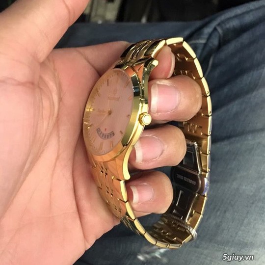 Đồng hồ chính hãng: máy Nhật, chống xước, nước tuyệt đối: tắm, bơi thoải mái - Bảo hành 2 năm - 16