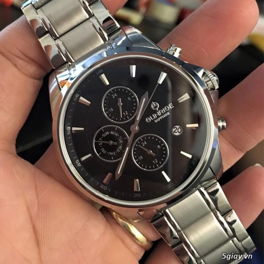 Đồng hồ chính hãng: máy Nhật, chống xước, nước tuyệt đối: tắm, bơi thoải mái - Bảo hành 2 năm - 25