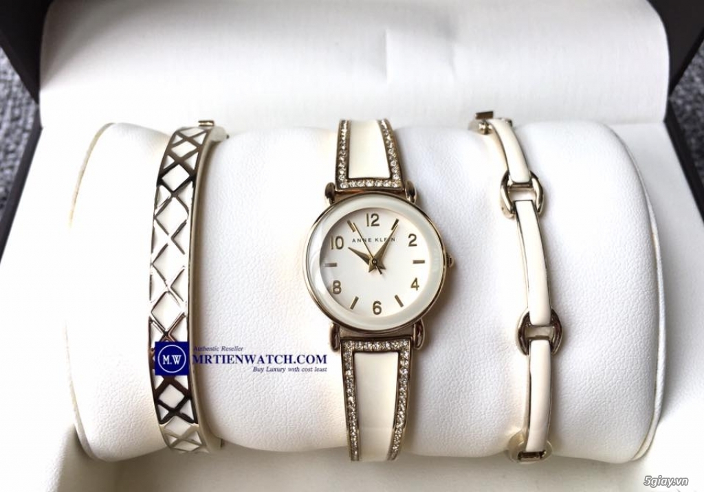 Quà tặng 20/10: Đồng hồ nữ Anne Klein tinh tế, sang trọng - nhập từ Mỹ về - Cam kết trọn đời Auth - 3