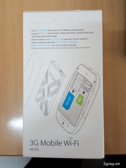 Wifi 3G di động M5350 TPLink - 4