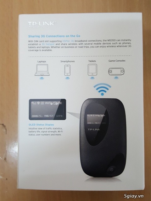 Wifi 3G di động M5350 TPLink - 3