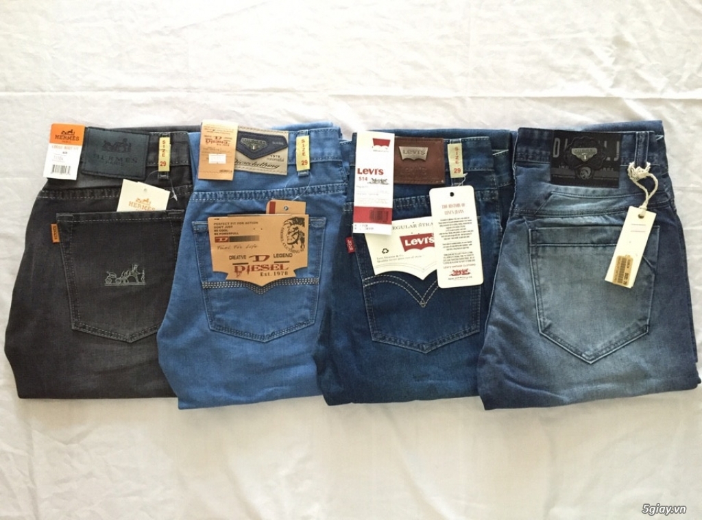 Mùa sale đã đến - Jean nam hàng thailand về 480k/quần - mua 2 quần => 800k - mua 4 quần tặng 1 quần - 3
