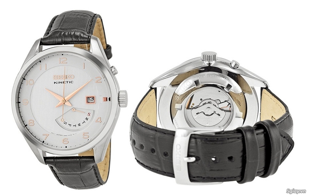 CƠ HỘI SỞ HỮU ĐỒNG HỒ SEIKO KINETIC CHÍNH HÃNG - TRẢ GÓP 6 THÁNG LÃI SUẤT O% - 3