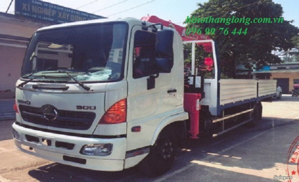Xe hino gắn cau unic 3 tấn - 2