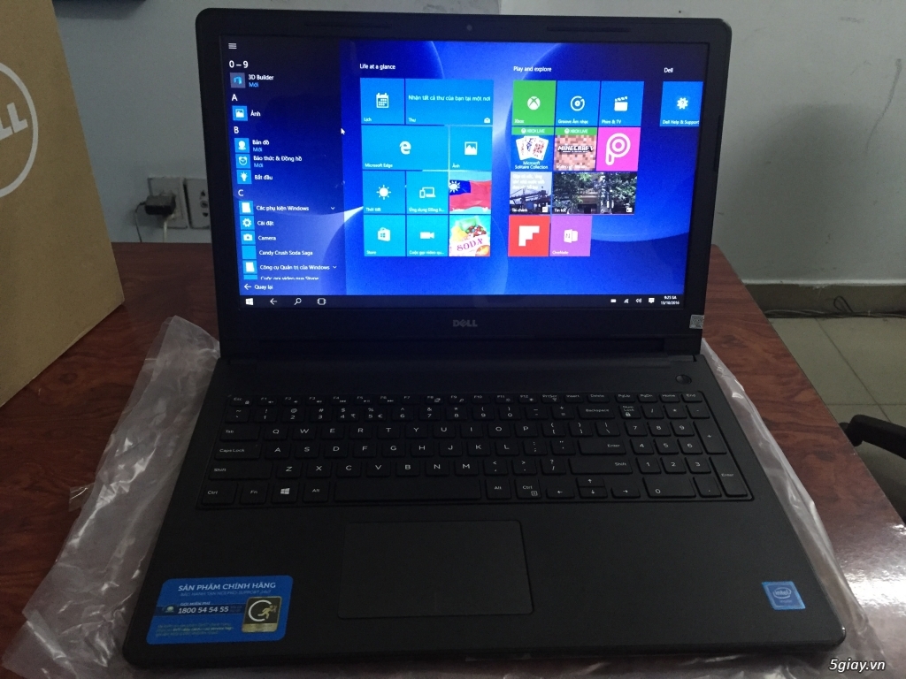 Bán Laptop Dell Inspiron 3552 N3050 mới 99% - 5