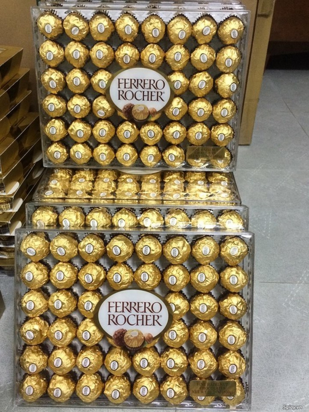 Kẹo Chocolate Ferrero Rocher 48 viên 600g