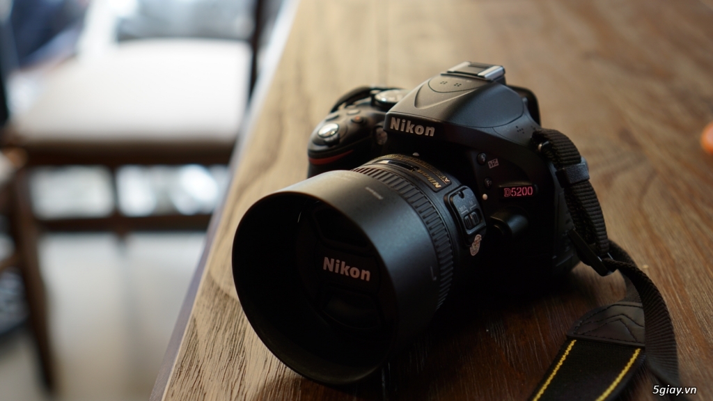 Bán trọn bộ Nikon D5200 + Kit VR II + Fix 50mm 1.8G fullbox như mới - 4
