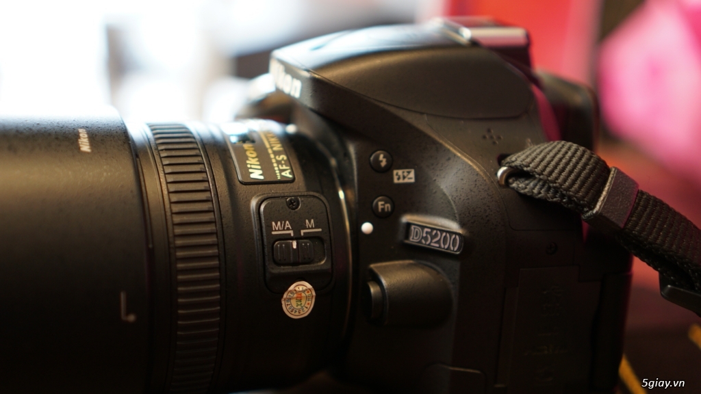 Bán trọn bộ Nikon D5200 + Kit VR II + Fix 50mm 1.8G fullbox như mới - 3