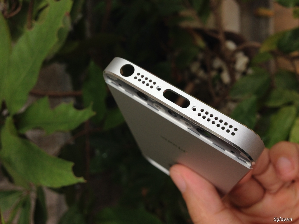 Vỏ iphone 5 silver