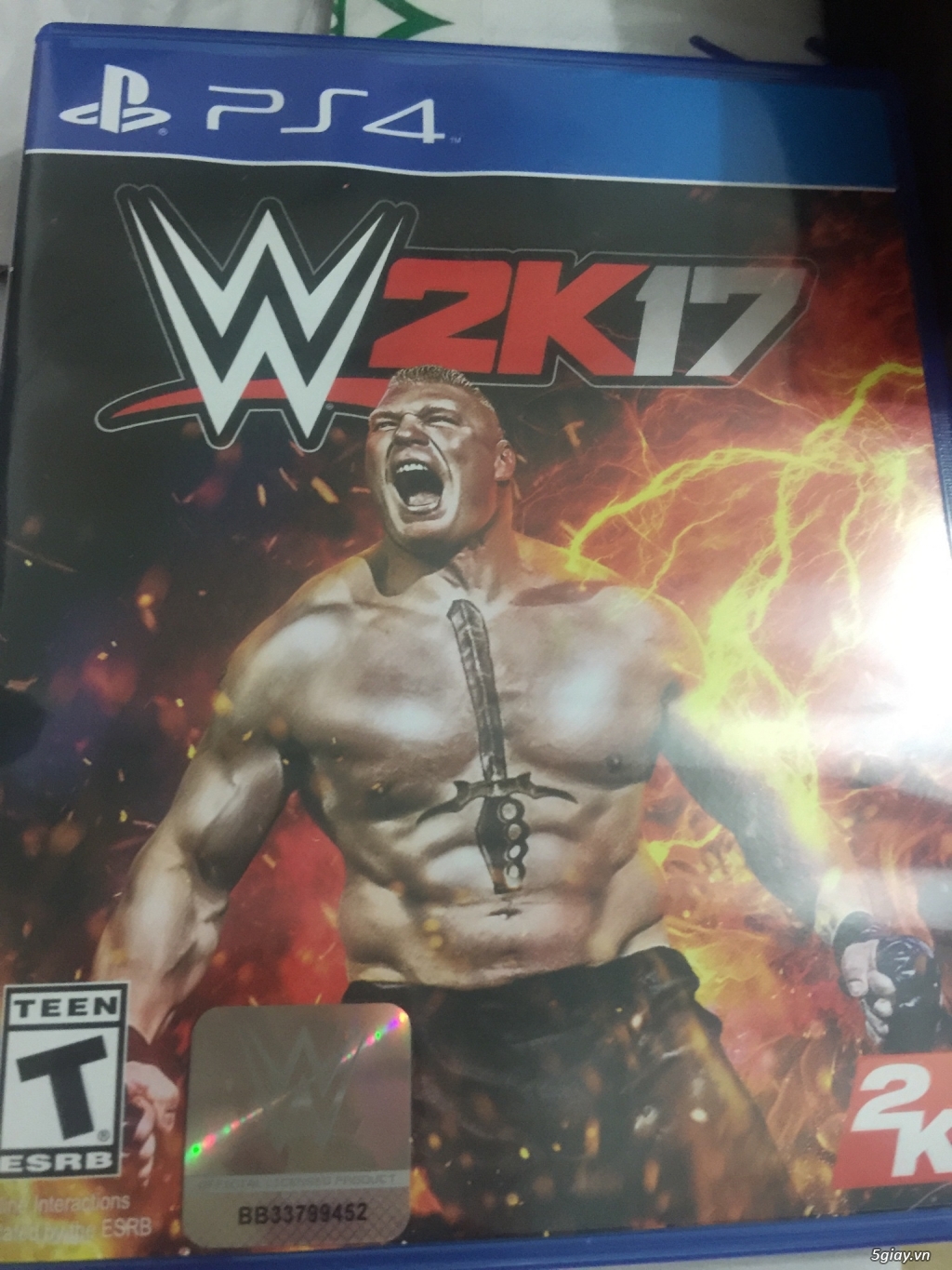 bán đĩa game PS4 WWE 2k17