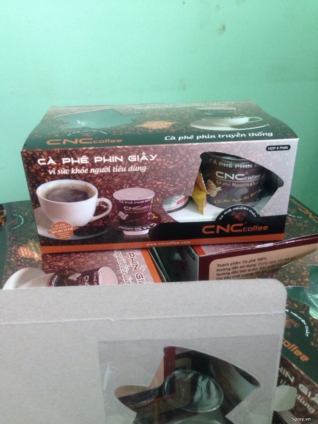 cafe Phin giấy CNCcoffee
