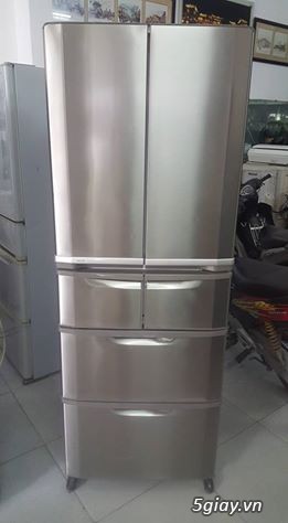 Tủ Lạnh Sanyo 6 cánh inox 400L Nội địa - 3