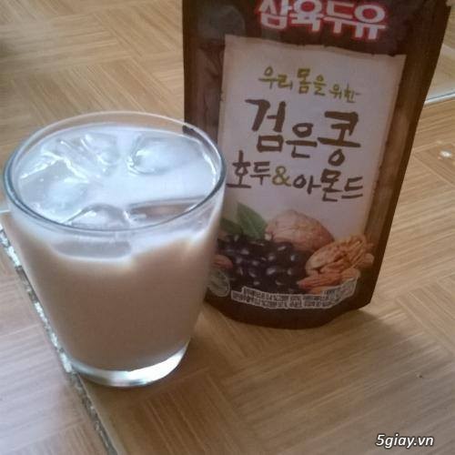 Sữa quả óc chó, nước linh chi, hồng sâm, cao sâm Hàn Quốc