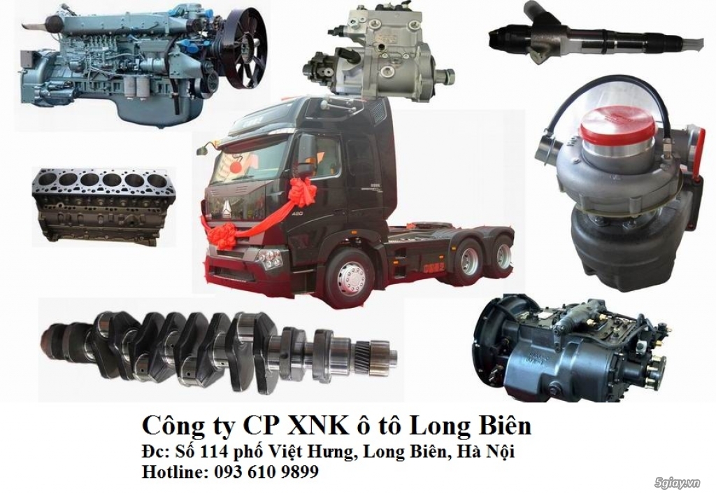 Xe ben 3 chân Howo 371 tải trọng 12-13 tấn 2016, 2017 - 4