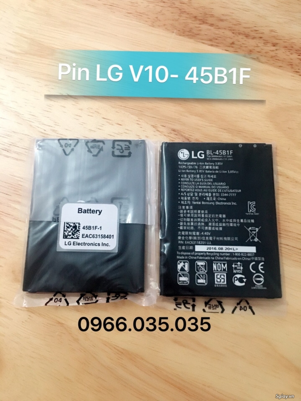 [Pin+Dock LG] G2,Gpro,Gpro 2,G3,G4,G5 Zin máy &[Pin Samsung] Note3,Note4,Note edge,S4,S5 Chính Hãng - 11