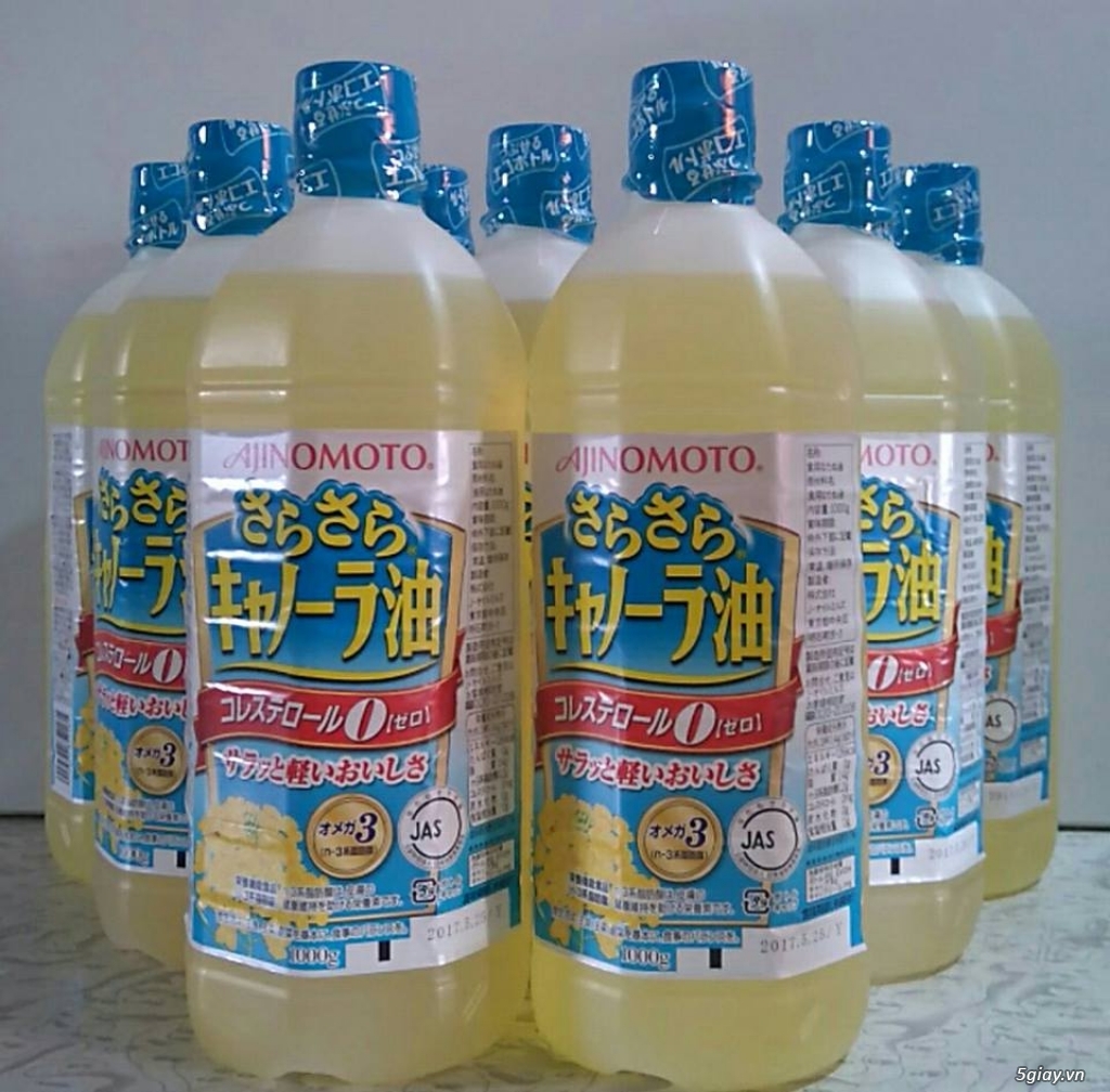 DẦU ĂN HOA CẢI AJINOMOTO 1000G