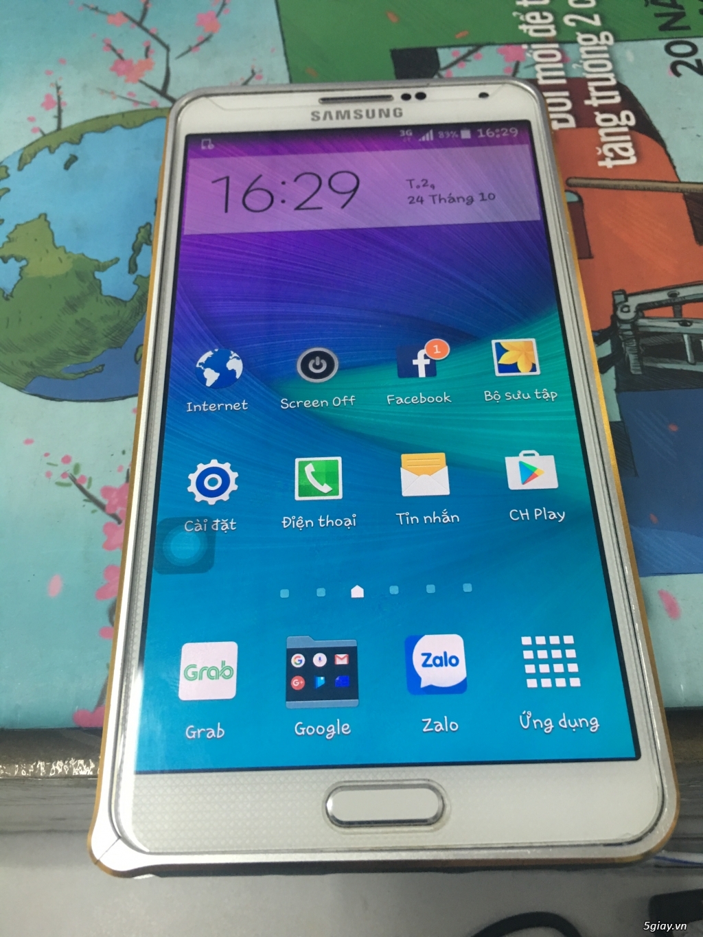 Samsung Note3  32gb bản hàn ( hình thật )