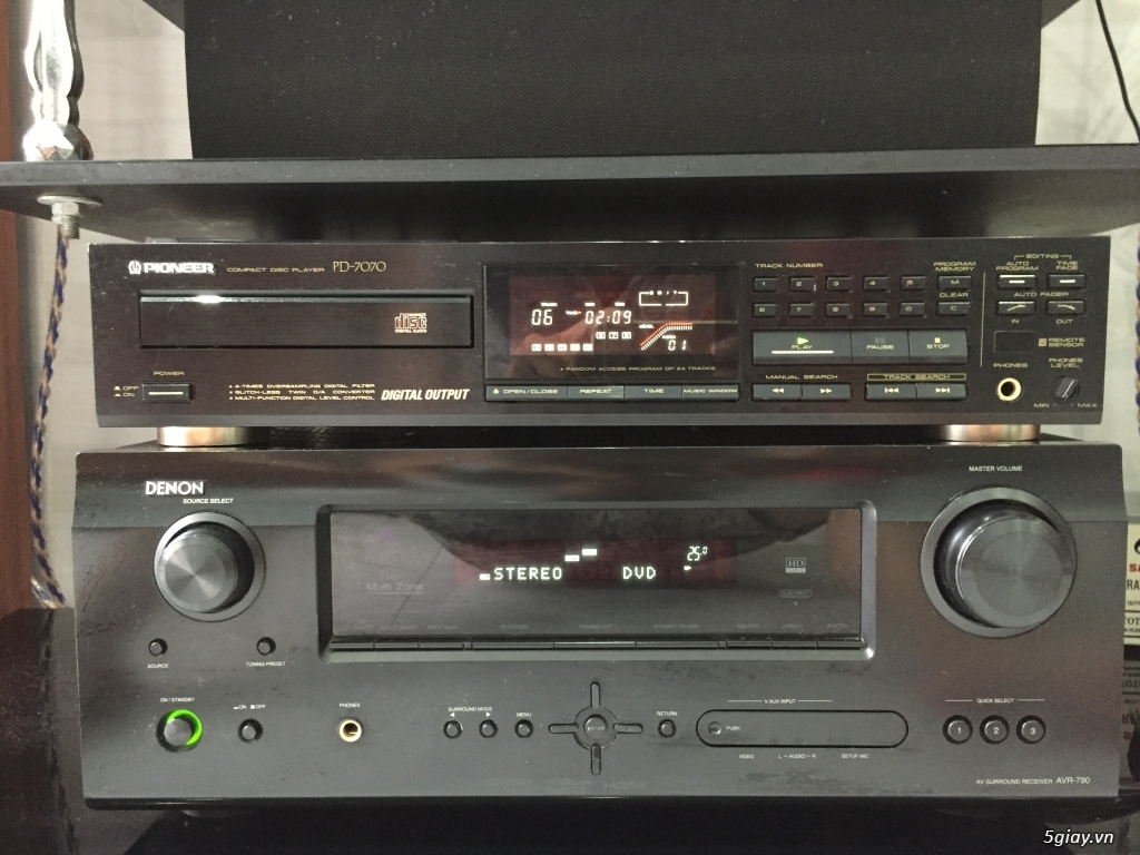 Thay đổi chất âm, cần bán Sony MD-7000 và dàn máy nghe nhạc Deno + Pioneer + Jamo - 7