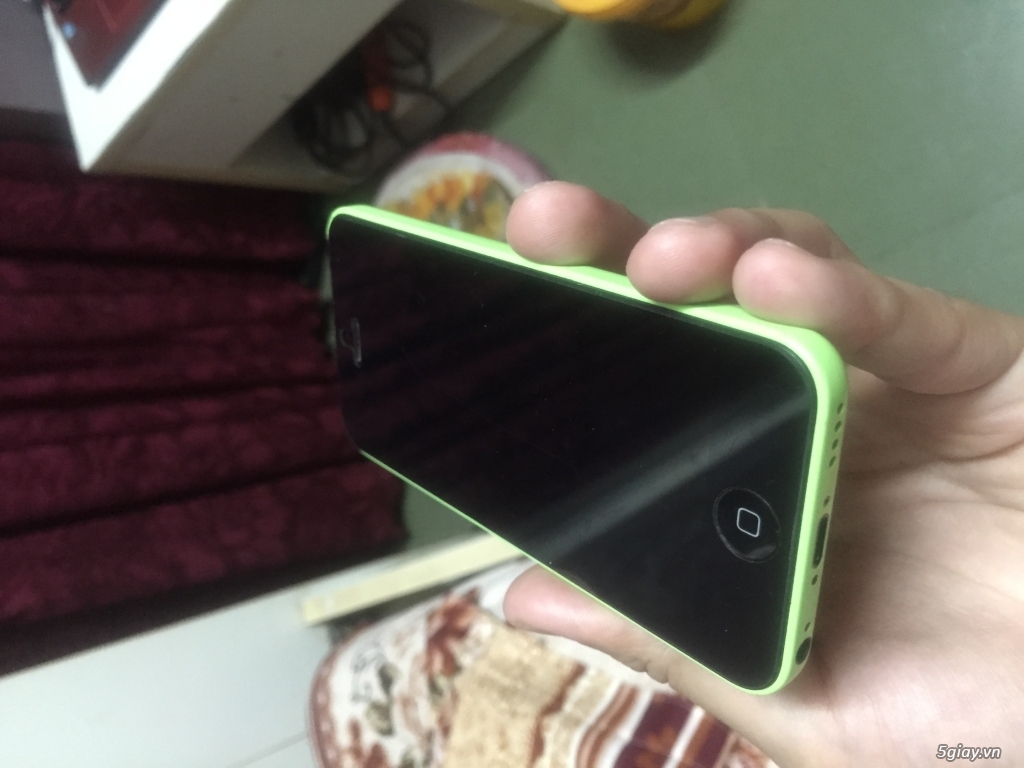 iphone 5c 32Gb xanh lá FPT zin all ra đi gấp - 4