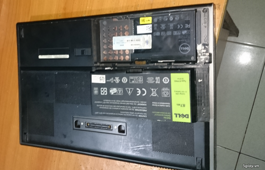 Laptop Dell M4600 SSD 128 SAMSUNG + HDD 1T WD - 2