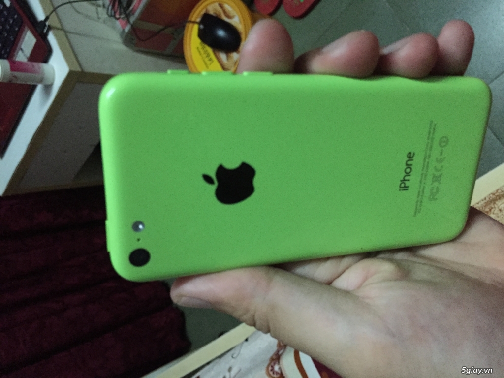 iphone 5c 32Gb xanh lá FPT zin all ra đi gấp - 8